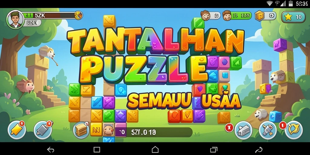 Tampilan gameplay 5ZK yang menantang dan mengasyikkan.