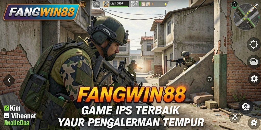 Tangkapan layar gameplay FANGWIN88 menampilkan aksi tembak-menembak yang mendebarkan.