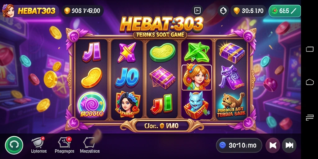 Gameplay seru dan grafis memukau dalam HEBAT303.