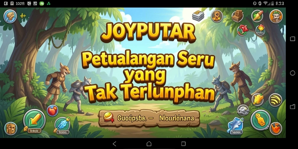 Tampilan menarik dari gameplay petualangan di JOYPUTAR.
