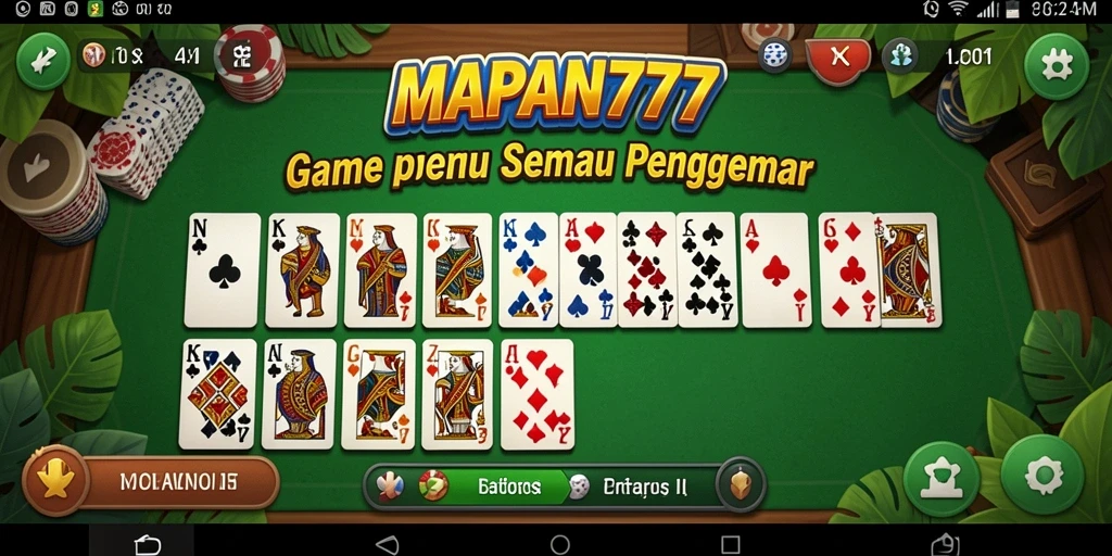 Tampilan screenshot gameplay Domino yang seru dan interaktif.