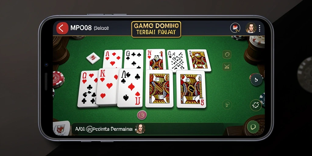Tampilan gameplay utama MPO08 yang menarik dan seru.