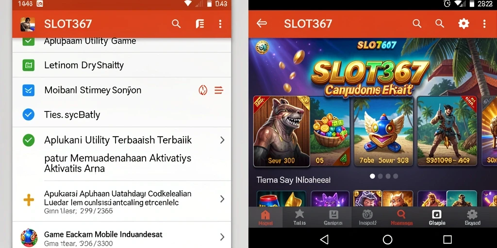 Screenshot utama SLOT367 menampilkan antarmuka pengguna yang intuitif dan fitur-fitur yang berguna.