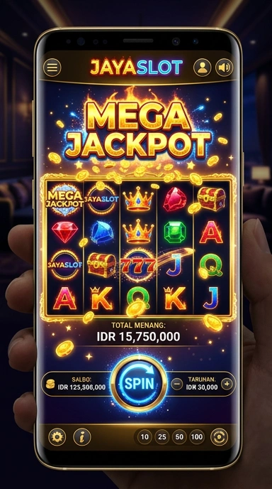 Proses unduh aplikasi di jayaslot yang cepat dan aman.